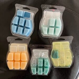 BLUES - Various Scentsy Wax Bars,